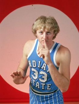 Larry Bird Indiana State NCAA Jersey