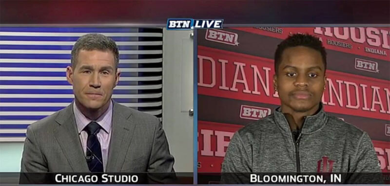 Video: Yogi Ferrell interview on BTN Live