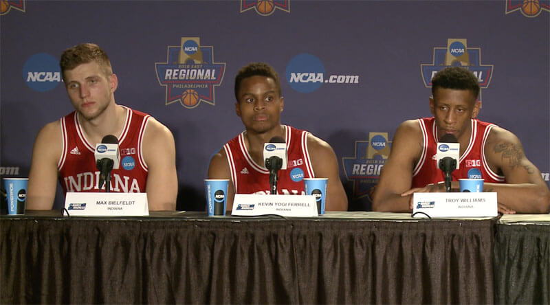 Video: Crean, IU players react to loss to North Carolina