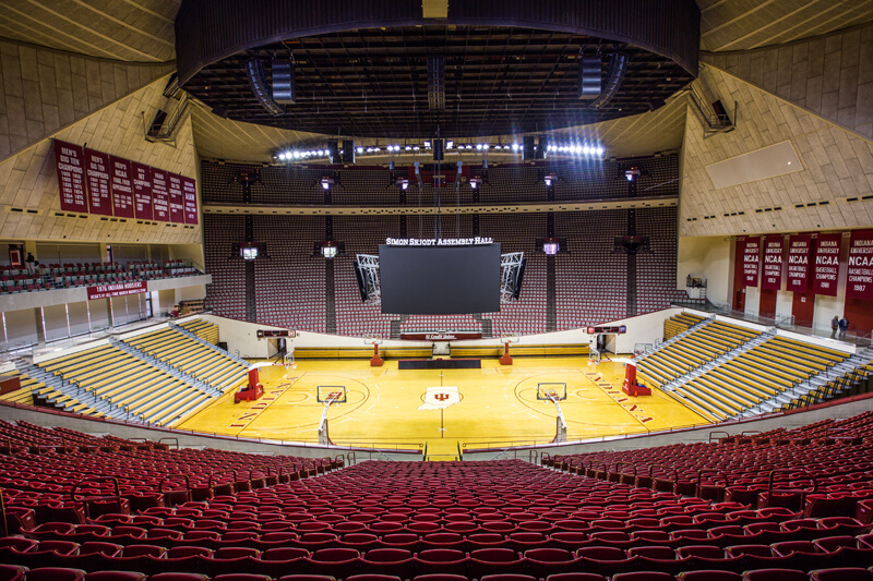 Indiana Assembly Hall Seating Chart