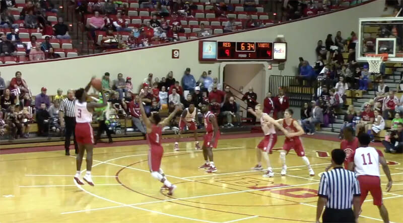 Video: Haunted Hall of Hoops scrimmage highlights