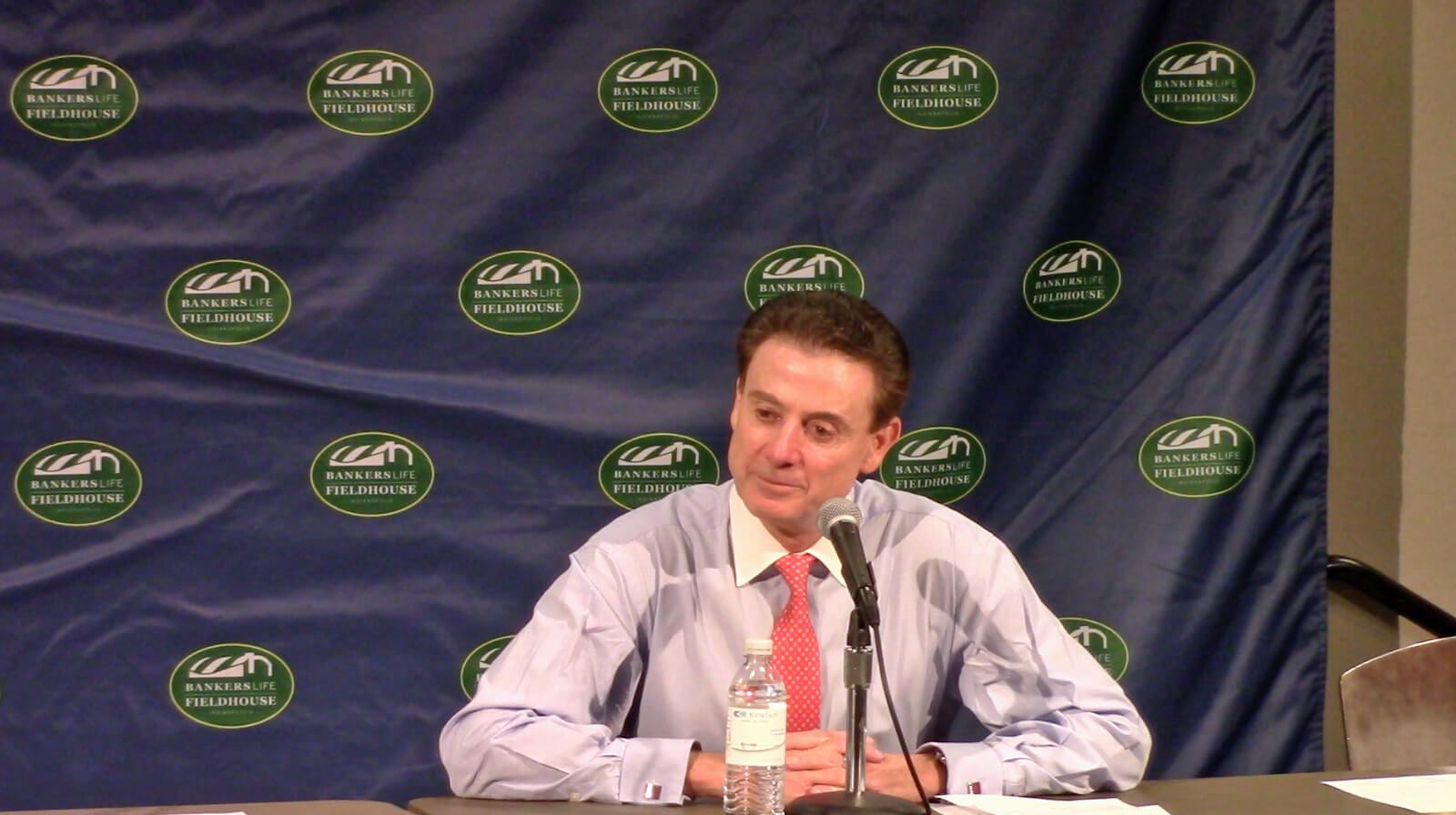 Video: Rick Pitino reacts to win over Indiana
