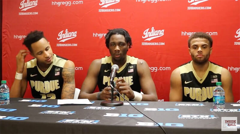 Video: Matt Painter, Purdue players react to win over Indiana