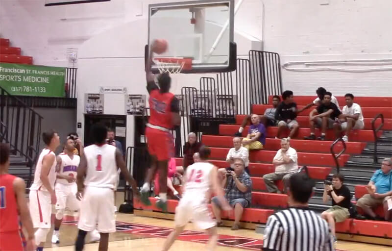 Video Aaron Henry Indiana Junior AllStars exhibition highlights