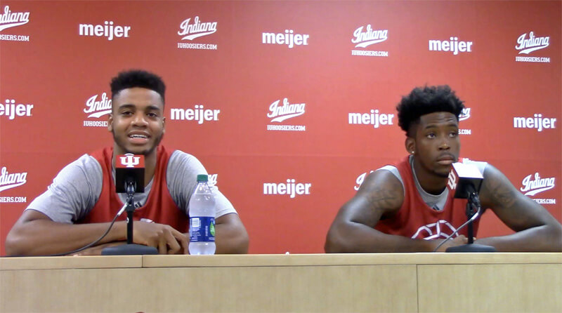 Video, Quotes: De’Ron Davis, Juwan Morgan discuss offseason workouts
