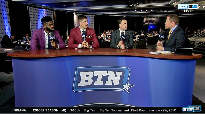 Video: Robert Johnson, Collin Hartman and Archie Miller at Big Ten media day