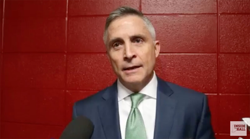 Video: Brian Gregory reacts to loss at Indiana