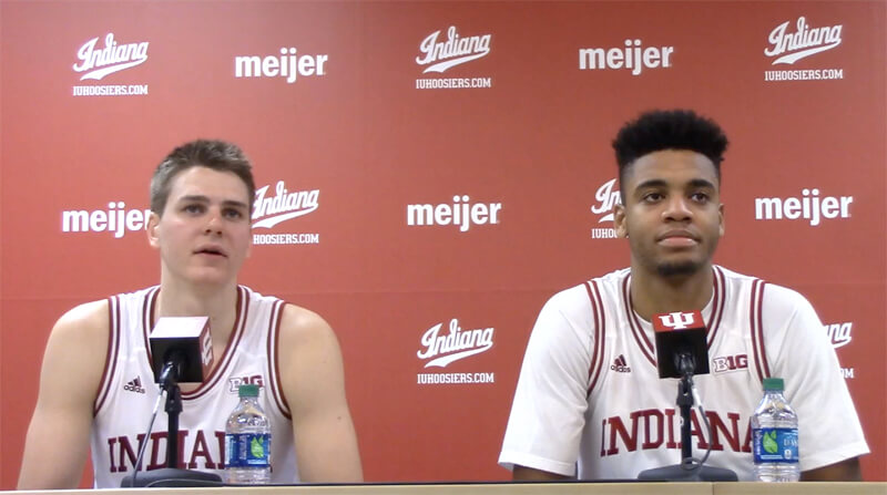 Video: IU players react to win over Youngstown State