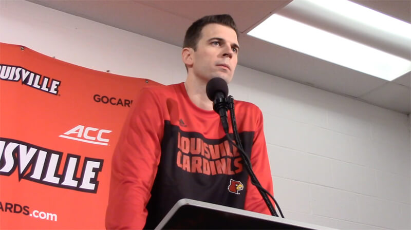 Video: David Padgett reacts to win over Indiana