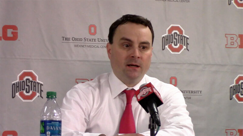 Video: Archie Miller reacts to loss at Ohio State