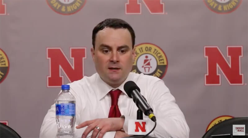 Video: Archie Miller reacts to loss at Nebraska