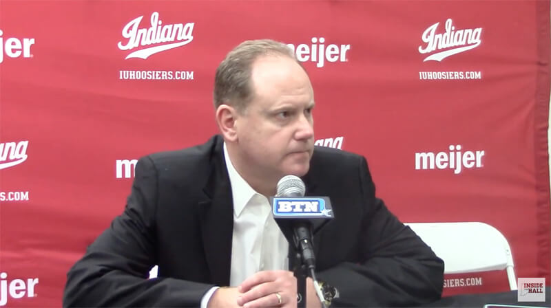 Video: Greg Gard, Wisconsin players react to loss at Indiana