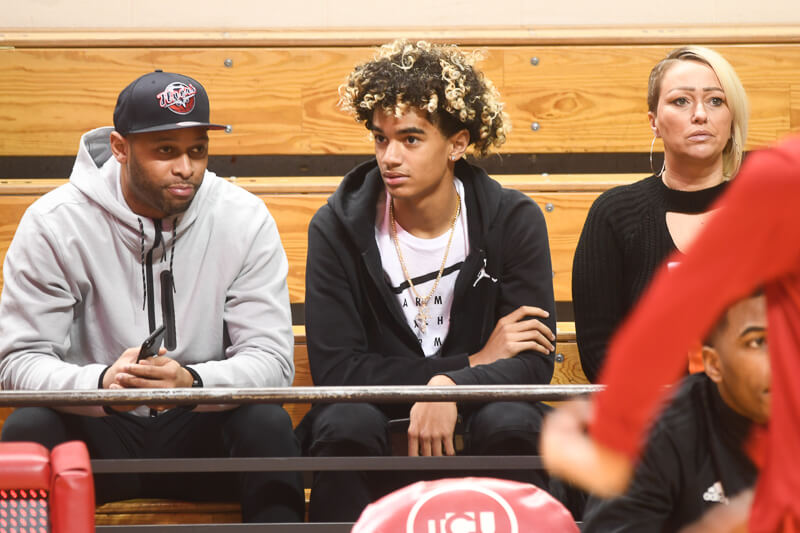 Video 2021 guard Khristian Lander adidas Gauntlet highlights Inside