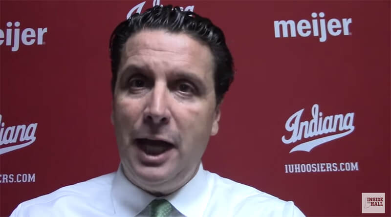 Video: Barret Peery reacts to loss at Indiana