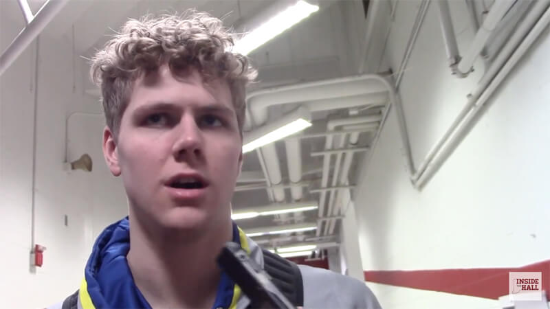 Video: Class of 2021 four-star forward Caleb Furst talks recruiting at FORUM Tipoff Classic