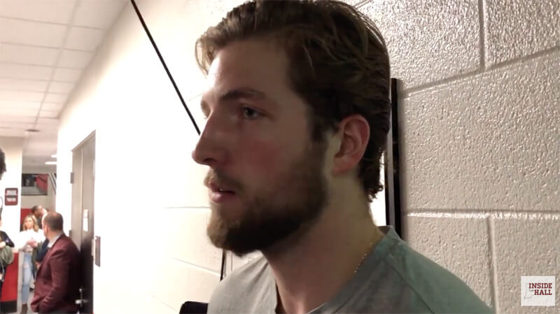 Video: IU players react to loss at Maryland