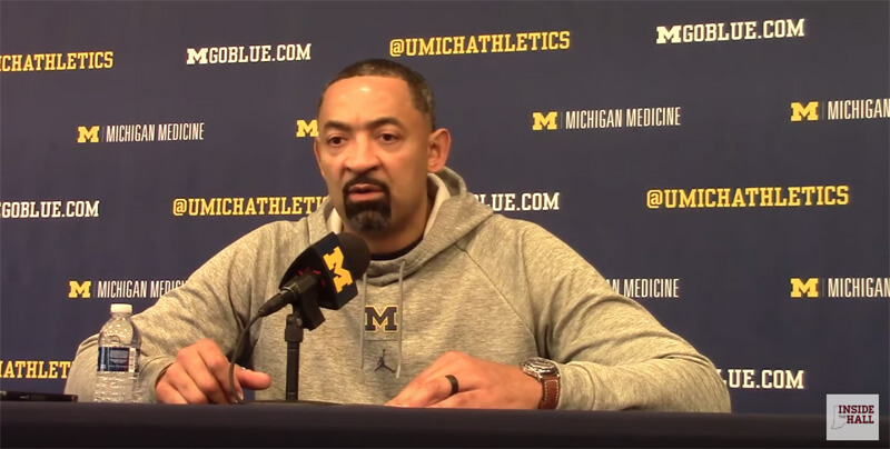 Video: Juwan Howard reacts to win over Indiana