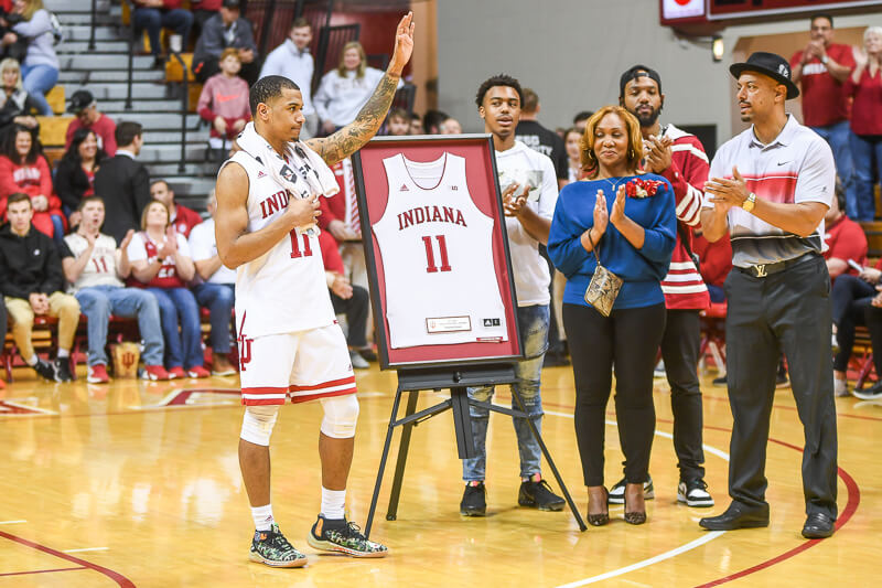 Video IU basketball senior day speeches Inside the Hall Indiana