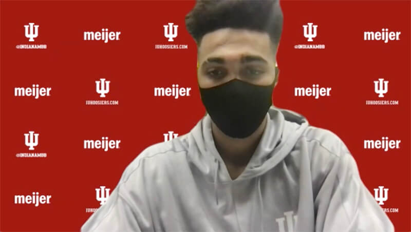 Video: Trayce Jackson-Davis, Rob Phinisee react to win at Iowa