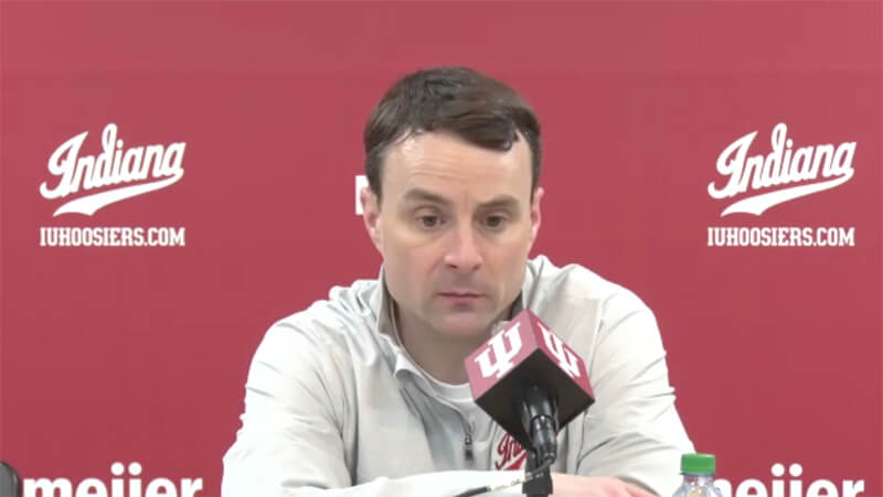 Video: Archie Miller, Al Durham Jr. react to loss to Michigan