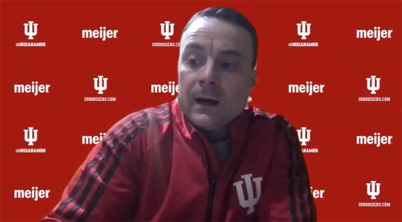 Video: Archie Miller, Trayce Jackson-Davis react to loss at Purdue