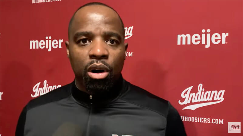 Video: Rashon Burno reacts to loss at Indiana