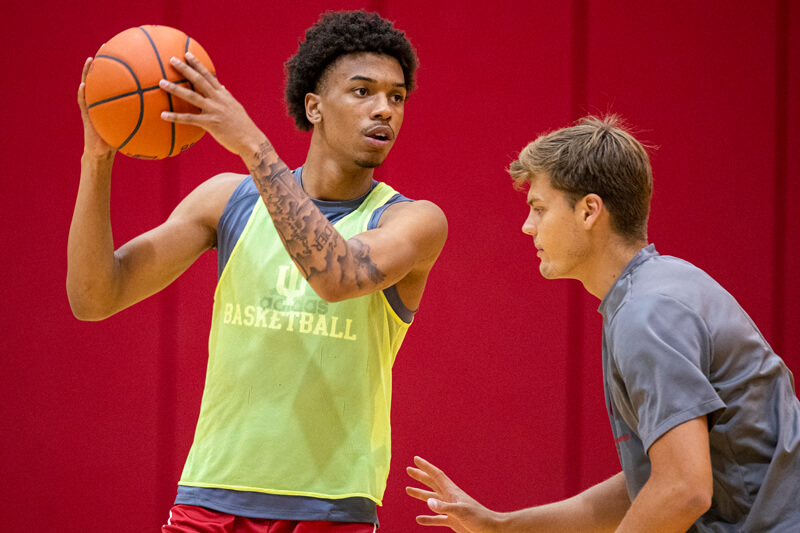 Video: CJ Gunn roundtable session at Indiana basketball media day