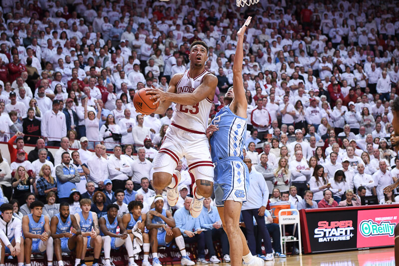 Al campanello: Indiana 77, North Carolina 65 – All’interno della Hall