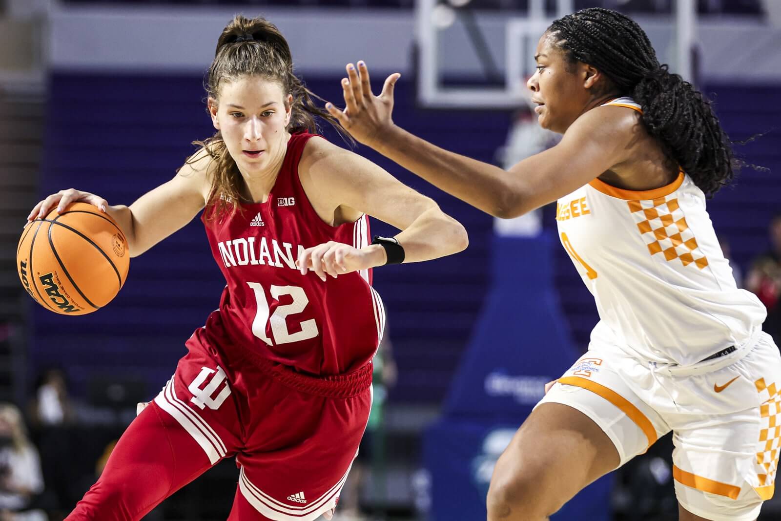 Yarden Garzon’s career night carries Indiana to 71 57 win against