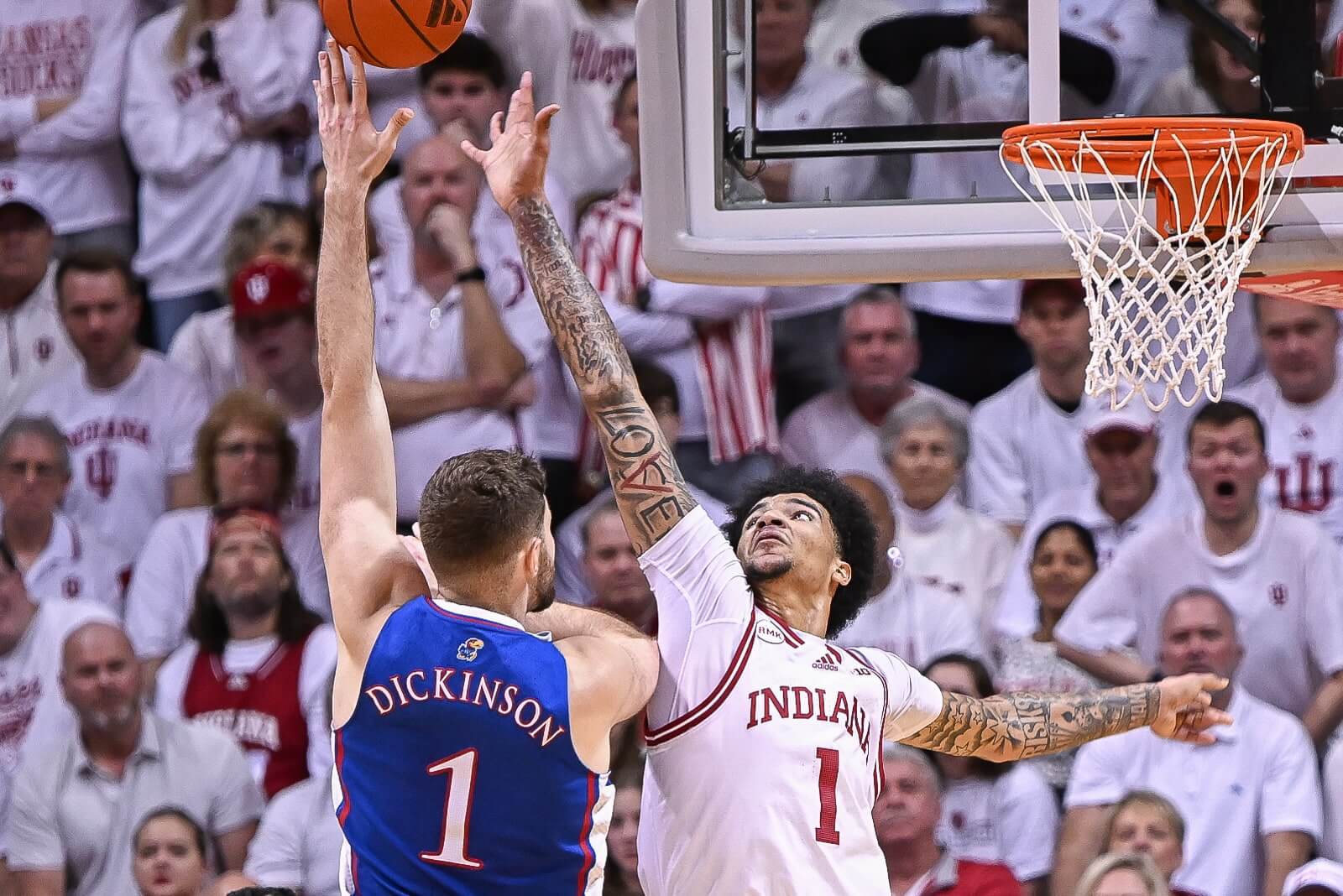 Photo Gallery Indiana vs. Kansas Inside the Hall Indiana Hoosiers