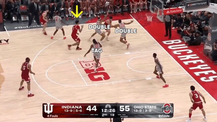 Film Session: How Trey Galloway countered Ohio State’s ice coverage