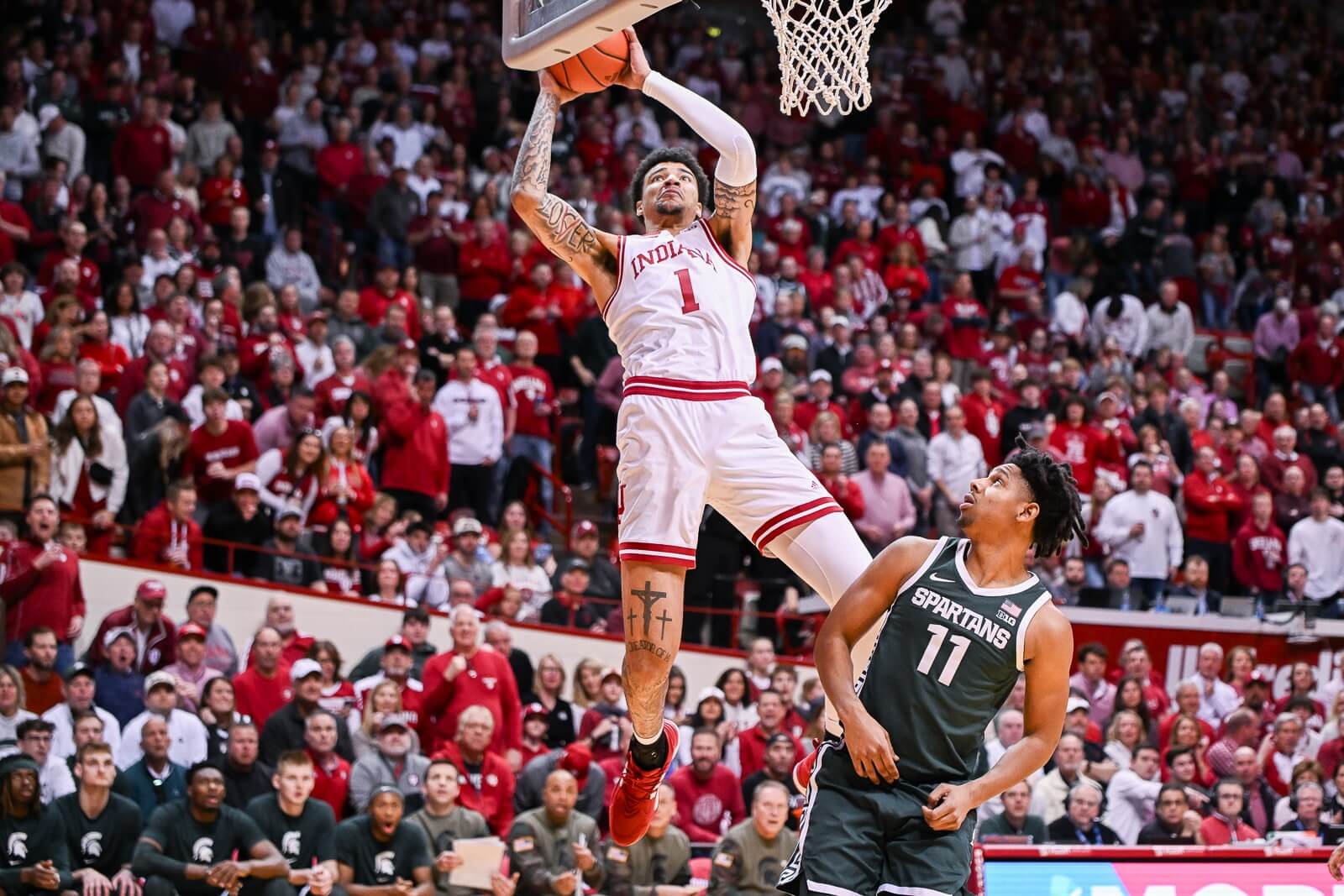 Cinque punti salienti della vittoria dell'Indiana sul Michigan State – Indoor