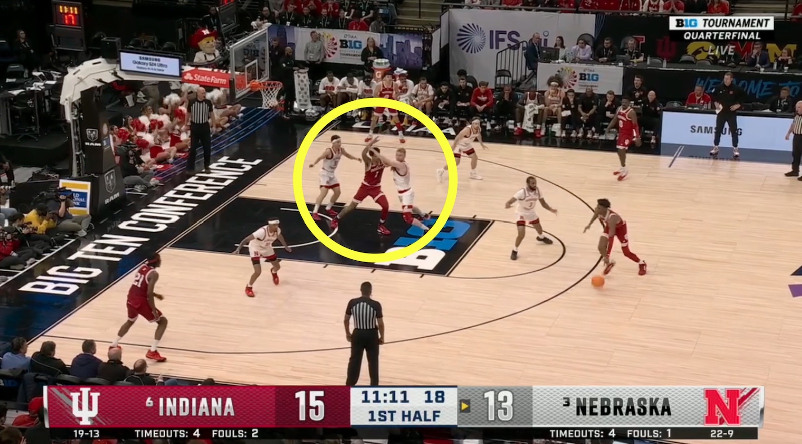 Film Session: How Nebraska limited Kel'el Ware