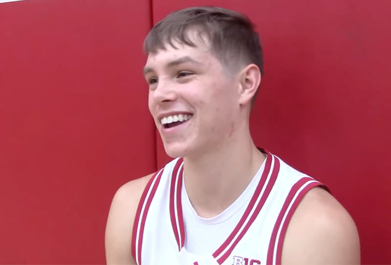Video: Gabe Cupps preseason interview at IU basketball media day