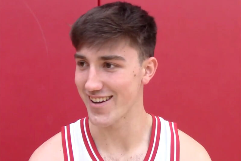 Video: Langdon Hatton preseason interview at IU basketball media day