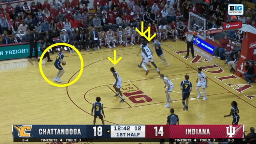 Film Session: Indiana’s first-half defense against Chattanooga