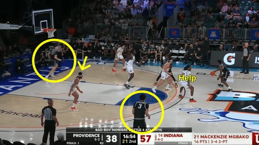 Film Session: Indiana’s confusion during middle ball screen coverages