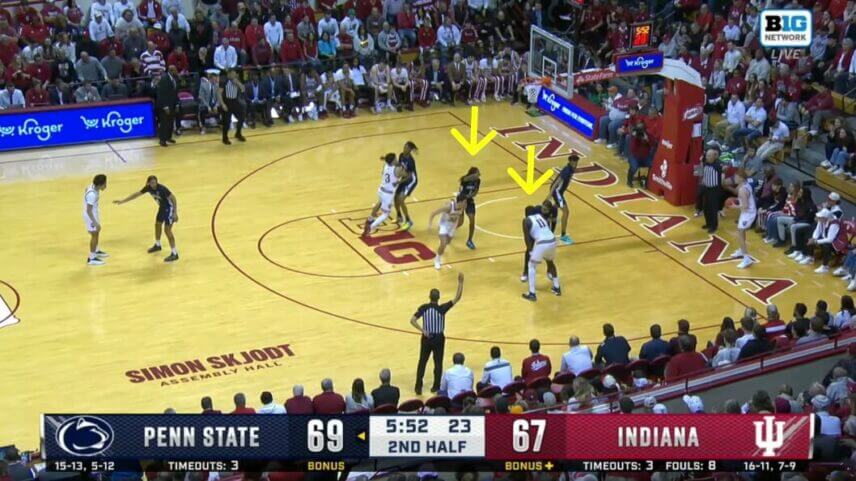 Film Session: A look at Trey Galloway’s four 3-pointers against Penn State