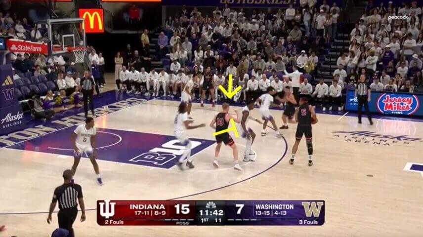 Film Session: How Malik Reneau attacked off the dribble for scores against Washington