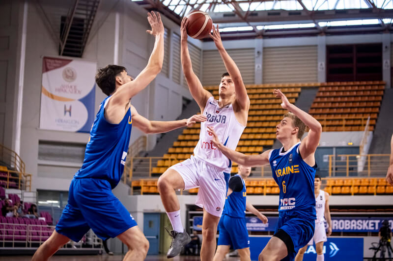 IU basketball's Aleksa Ristic records double-double as Serbia beats Ukraine, 75-61
