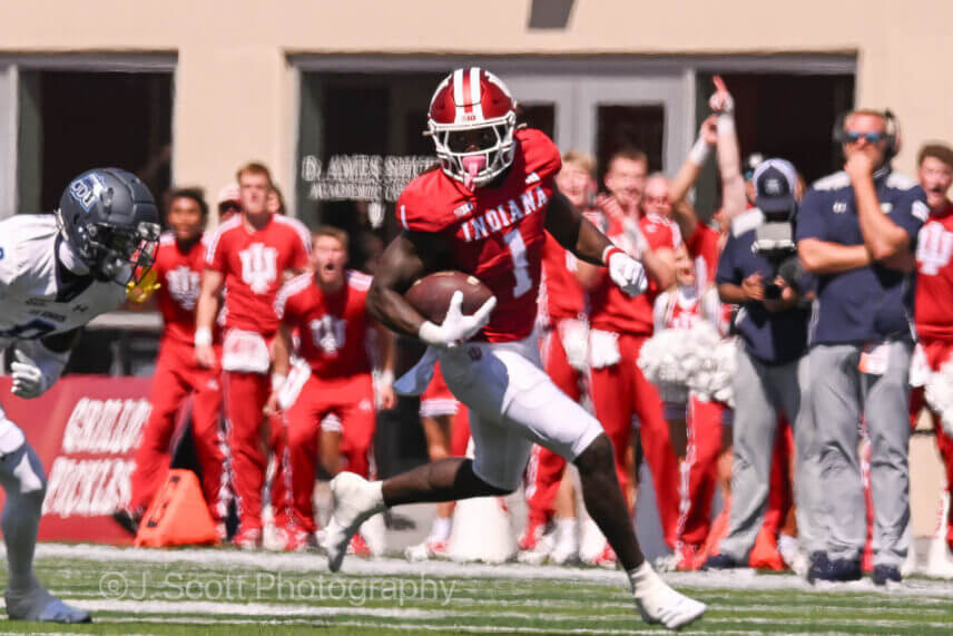 IU football running back Roman Hemby.