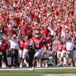 IU football receiver Jonathan Brady.