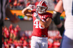 IU football linebacker Isaiah Jones.