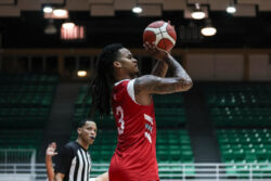 Indiana's Lamar Wilkerson takes a jump shot.