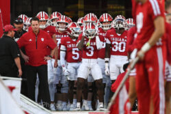 Photos from IU football vs. Indiana State football on September 12, 2025.