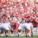 Photos from IU football vs. Indiana State football on September 12, 2025.