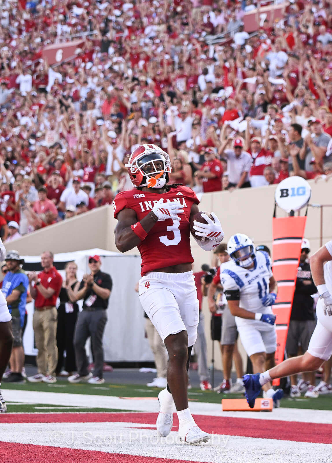 Photos from IU football vs. Indiana State football on September 12, 2025.