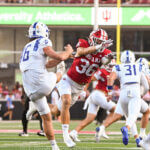 Photos from IU football vs. Indiana State football on September 12, 2025.