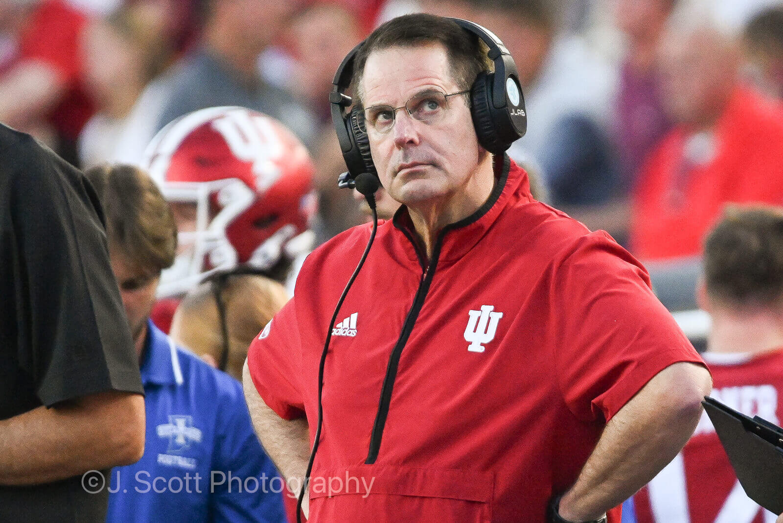 Photos from IU football vs. Indiana State football on September 12, 2025.