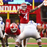 Photos from IU football vs. Indiana State football on September 12, 2025.